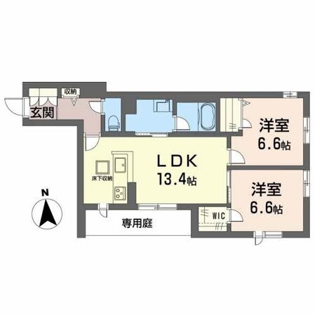 シャーメゾン　パークイーストの物件間取画像